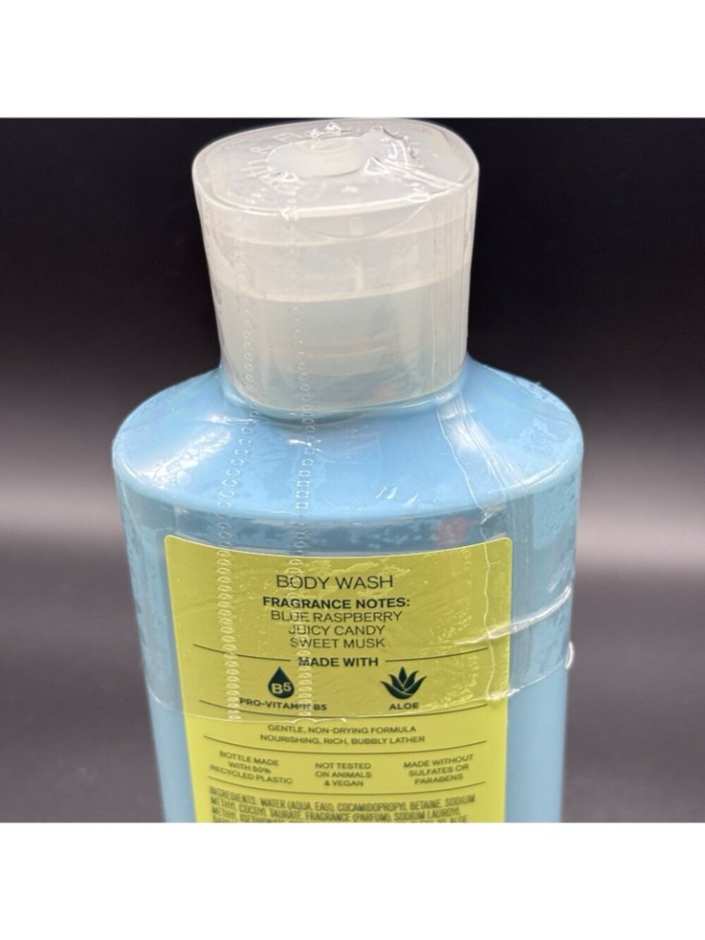 Bath & Body Works Blue Raspberry Burst Shower Gel Body Wash 10 oz Fruity Candy - Picture 7 of 14